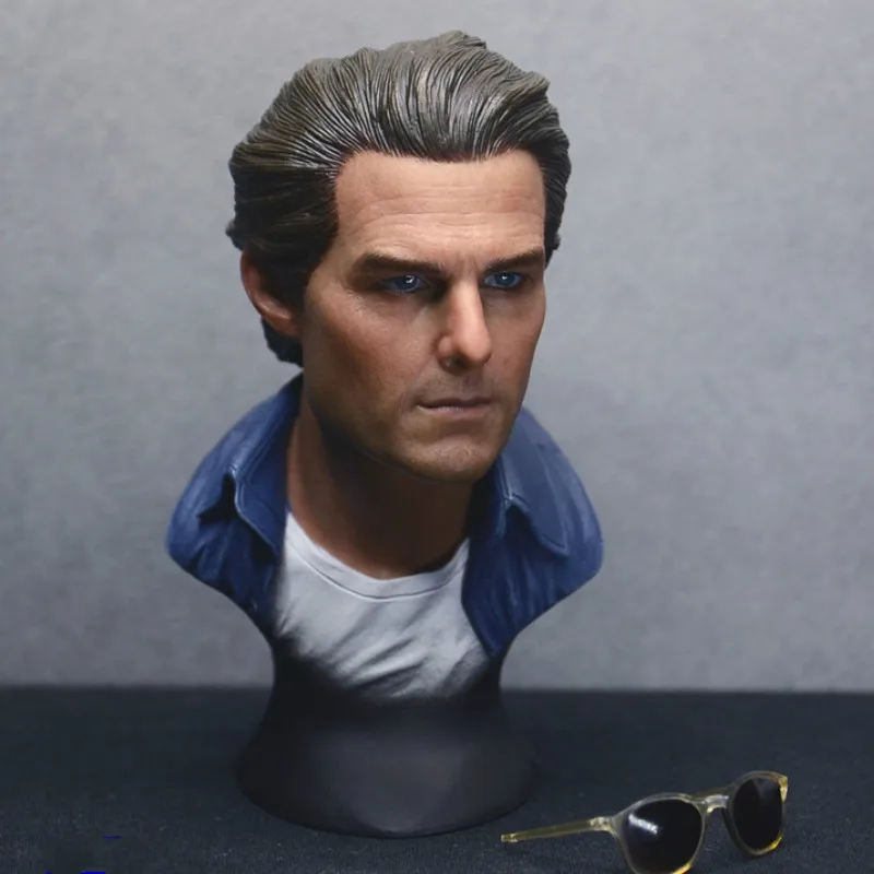 

[Estartek] First-rate 1/6 Tom Cruise Head Sculpt for 12inch Phicen Hottoys Action Figure DIY