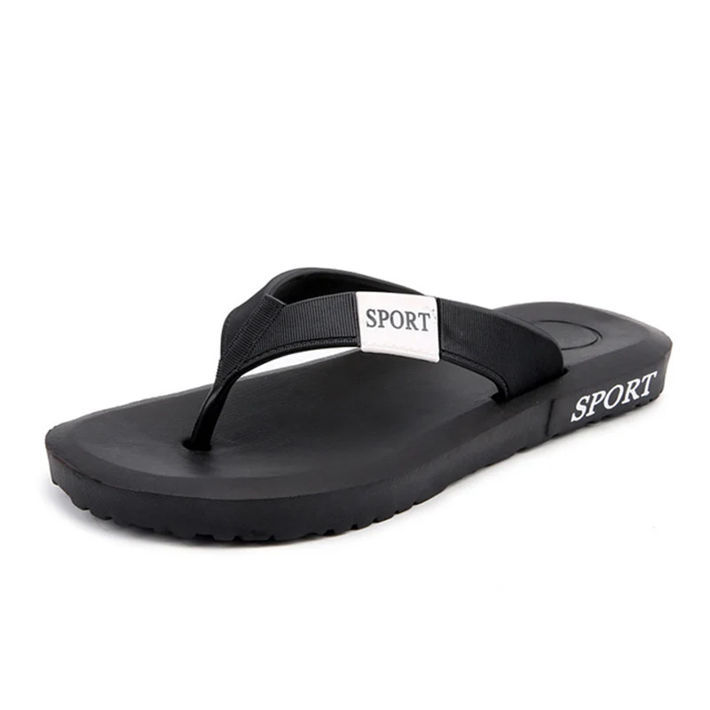 

2019 New Flip Flops Male Slip Toe Sandals Male Outdoor Casual Beach Shoes Trend Flip Flops Tommy Hilfigger Mules Ladies Sandals