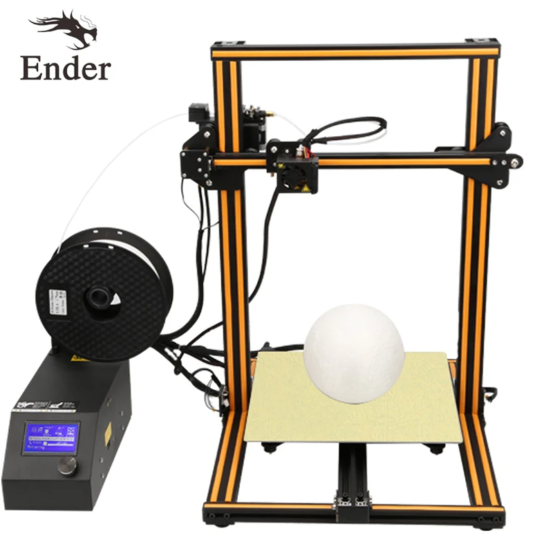 

High Quality CR-10s 3D Printer KIT Large print size 300*300*400mm Full Aluminium Creality 3D printer 3D Filament as a gift