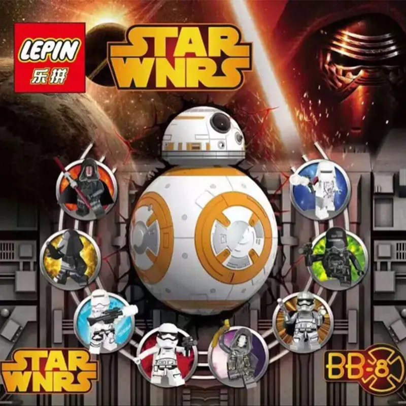 

03027 Building Blocks Super Heroes Minifigures Star Wars Minifigures BB8/KYLO REN/SABINE/R5D4/r2d2/Solider Bricks Mini Figures