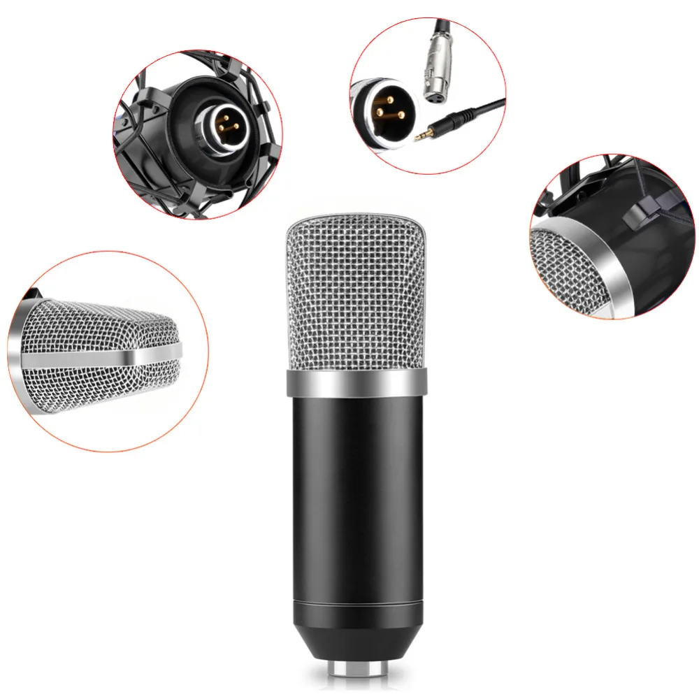 Neewer NW-700 Профессиональная студия вещания и записи конденсаторный микрофон набор микрофон аудио кабель конденсаторный микрофон