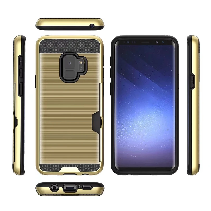 Противоударный чехол для Samsung Galaxy S9 5 77 дюйма Гибридный двухслойный армированный