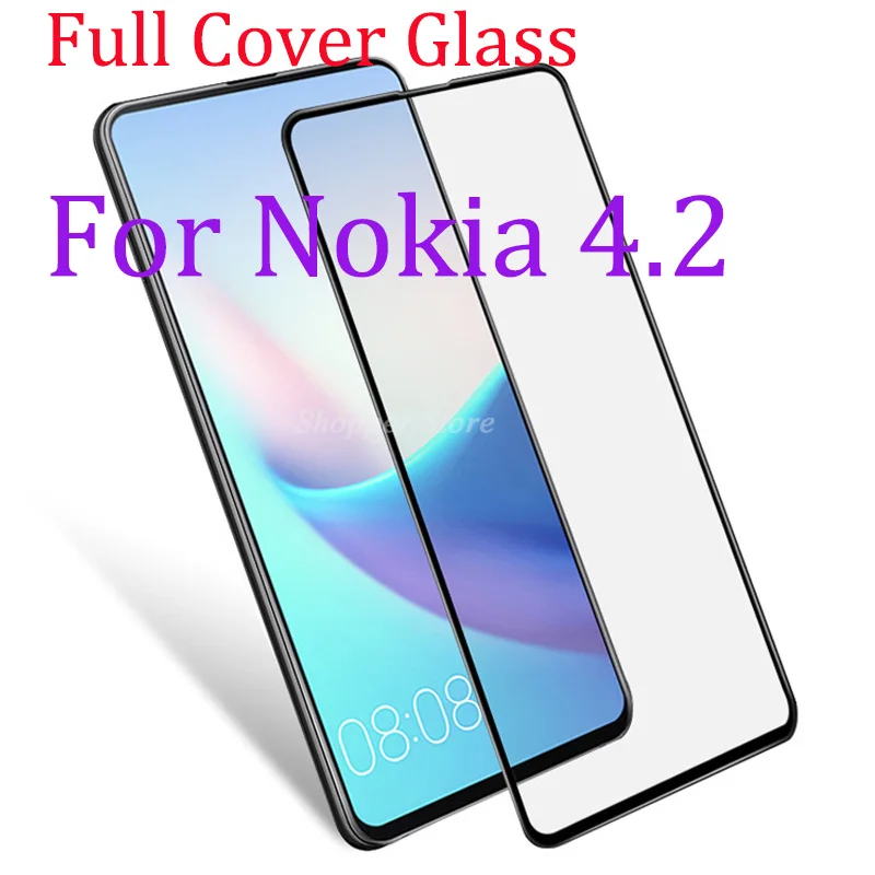 

New Full Cover Tempered Glass For Nokia 4.2 3.2 8.1 7.1 5.1 Plus X5 Anti Shatter Glass For Nokia 9 8 7 X5 2 3 2018 Toughened 3D