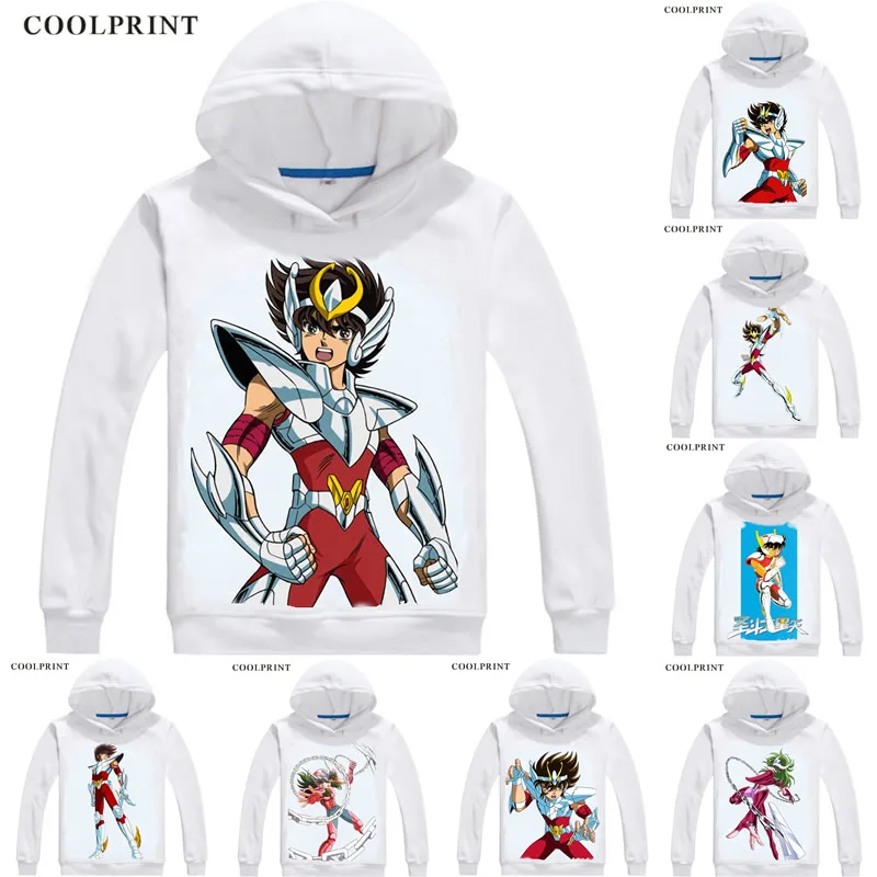 Camiseta Manga Larga de Hombre Caballeros del Zodiaco Saint Seiya Anime Dibujos Animados