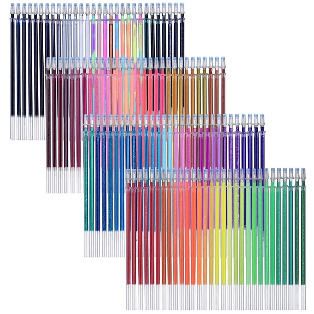 Gel Pen Refill 100/120 Color Gel Colors Gel Pencils Multi ...