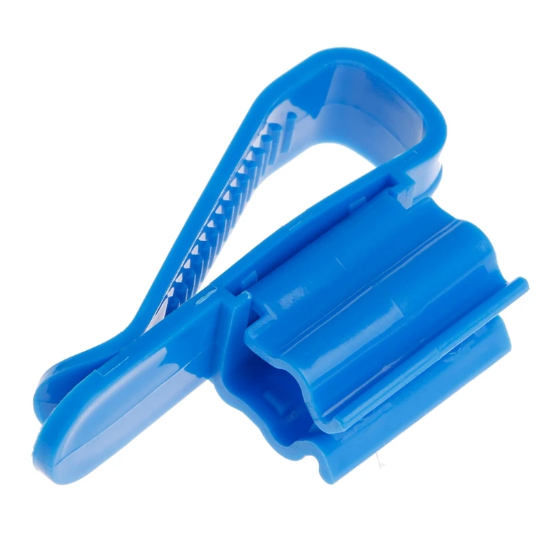 2 шт. синий ABS аквариум крепление для аквариума трубка фильтрация зажим держатель шланга Регулируемая клипса дизайн 8,7 см* 5 см