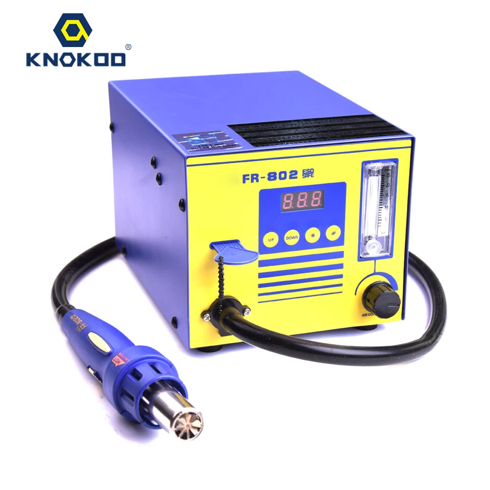 

570W 110V/220V KNOKOO ESD Safe Rework Soldering Station FR-802 Smd Soldering Station