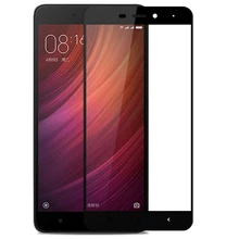 GerTong 2.5D 9H Full Cover Screen Protector For Xiaomi Redmi 4 Pro Note 4X 4A Tempered Glass For Redmi Note 4 Global Case Film