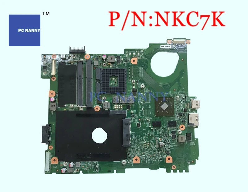 Материнская плата PCNANNY NKC7K 0NKC7K для Dell Inspiron N5110 с 4 видеопамяти материнская