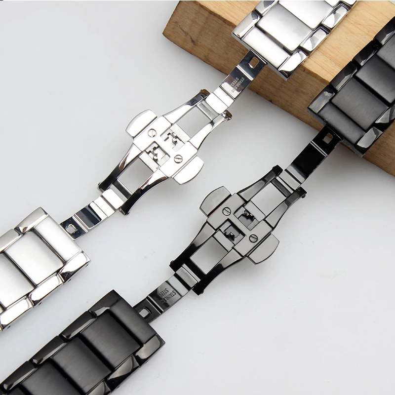 Аксессуары для наручных часов мужские часы из нержавеющей стали, ремень для Armani AR4663/2434/2448 стальной браслет 22 мм Серебряный спортивный водонепроницаемый ремешок