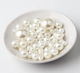 

8/6/4mm Pearl Imitation Round Beads Jewelry Accessories