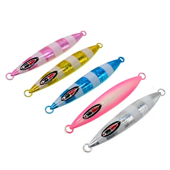 

Lot 2 Pieces Sale Jigbait Lure 60/80/100/120/150/200g Ocean Boat Fishing Jigs Artificial Lures Lead Production