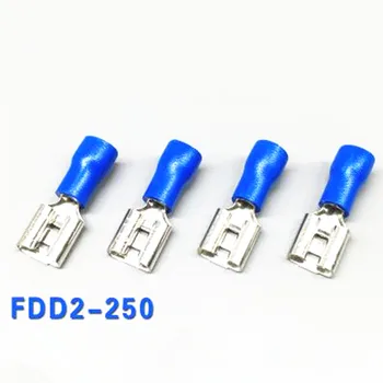 

1000pcs FDD2-250 Female Insulated Electrical Crimp Terminal for 1.5-2.5mm2 Connectors Cable Wire Connector FDD2.5-250