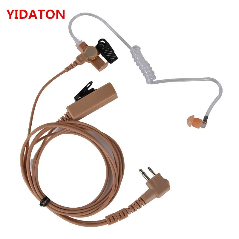 

Long PTT air tube Earpiece Headset for Motorola GP88 GP300 GP308 GP2000 GP3688 CP040 EP450 PTX600 PRO1150 Sprit Walkie Talkie