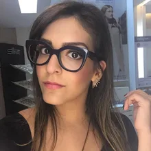 Женские оптические очки, оптические стильные женские очки для очков, оправы по рецепту, модные стильные очки 92116