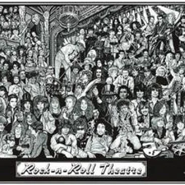 Rock & Roll - Tom Masse Laminated Poster (22 X 32)