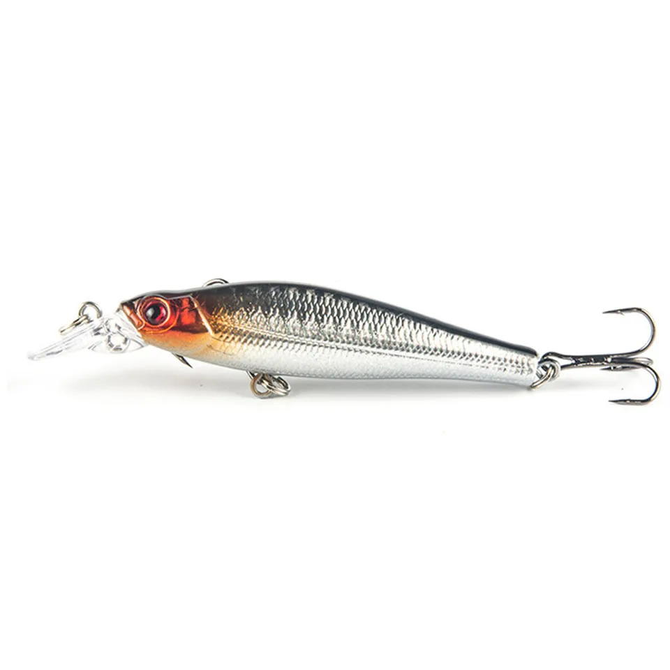 

1PCS Pesca Fishing lures 8CM 7.9G Minnow Crankbaits 5pcs/lot hard bait Fishing Tackle