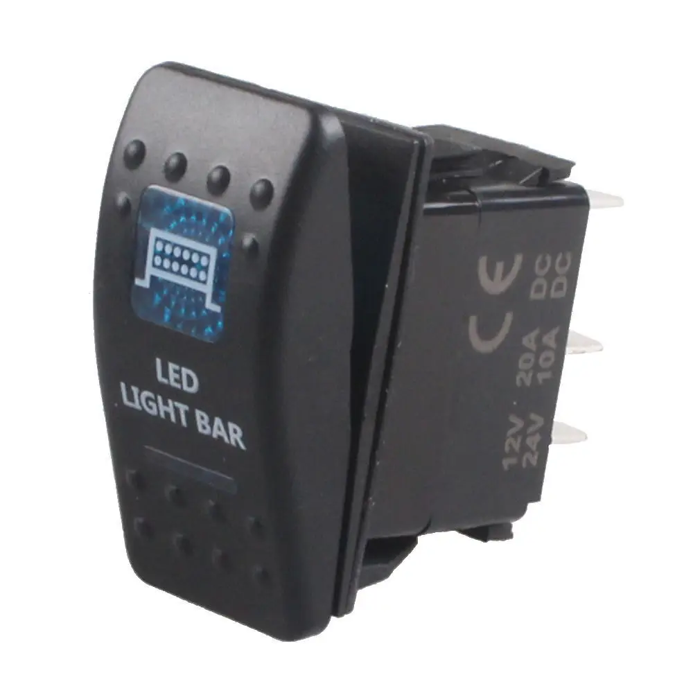 EE support дешевый новый водонепроницаемый переключатель Carling Rocker синяя