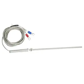 

5mm x 200mm Temperature Sensor Earth Thermocouple K Type 3 Meters Zngzc