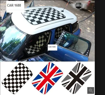 

FOR Mini cooper R55 R56 R57 R58 R61 R60 F56 F55 car stickers AUTO roof sticker accessories special size does not need to cut