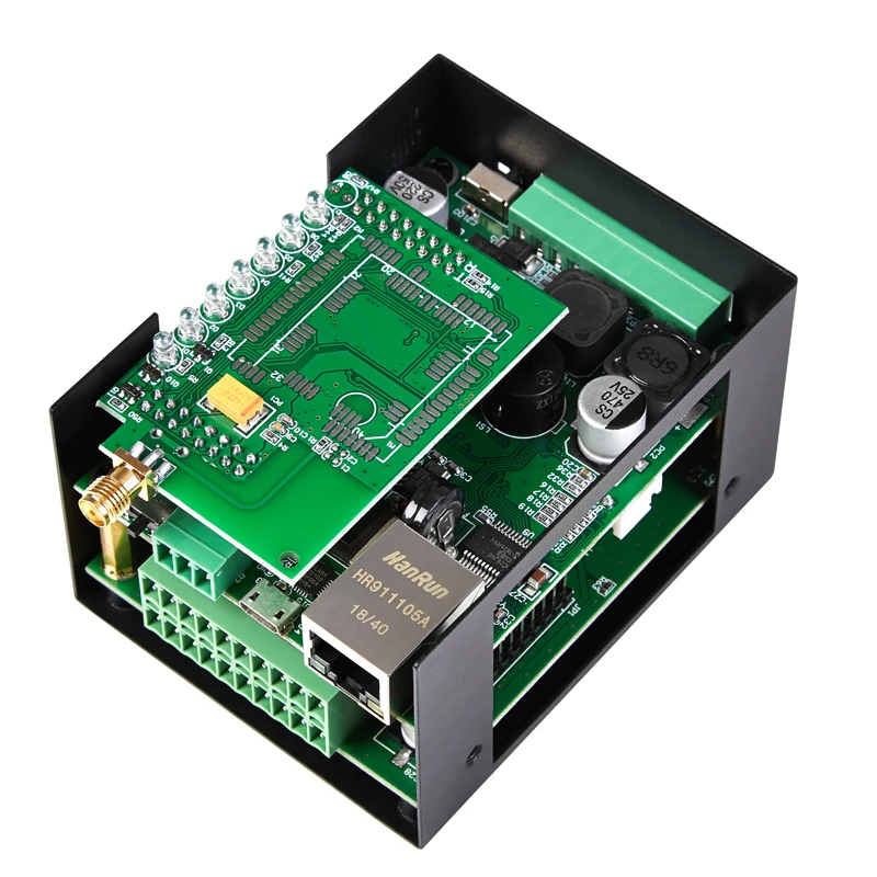 GSM SMS шлюз Modbus RTU к серверу последовательного порта TCP 8DIN 6аin 4DO с двумя слотами для