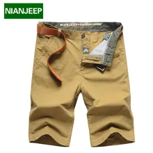 Nian Jeep брендовая одежда мужские летние шорты плюс размер 29-42 военные карго шорты мужские 55