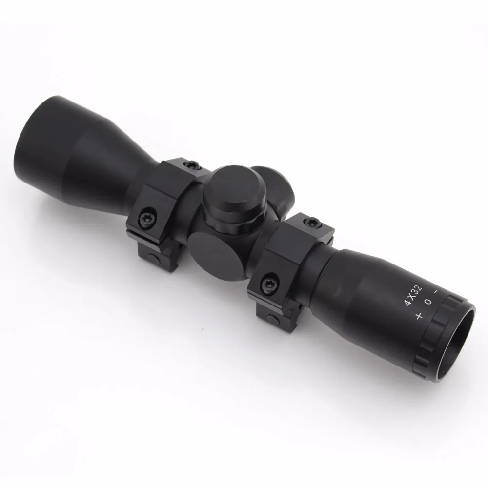  WIPSON Tactical Aim 4X32 Optic sight Compact Riflescopes Sports Rangefinder Reticle Hunting Scopes 