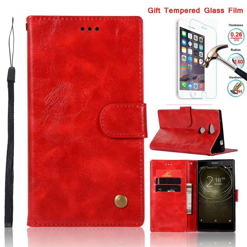 

XSKEMP Pu Leather Phone Case For Xperia XZ2 Compact H8314 XZ2 H8296 XA2 H3123 5.2 XA2 Ultra H3223 XZ2 Premium Flip Wallet Cover