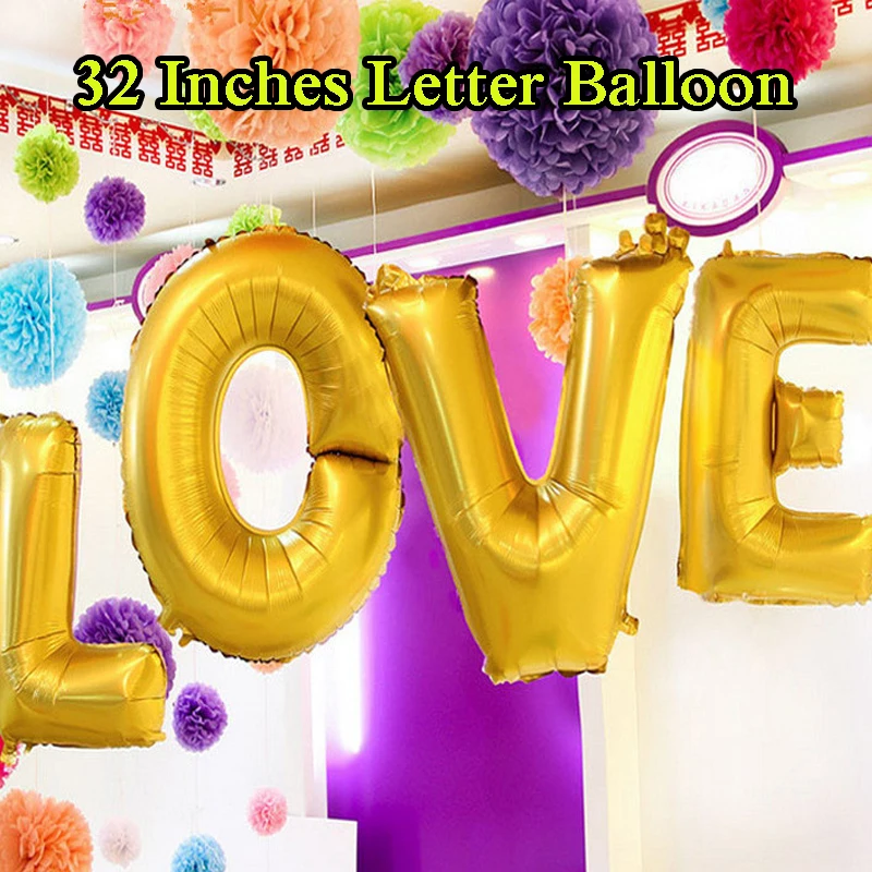 32inches LETTER BALLOON
