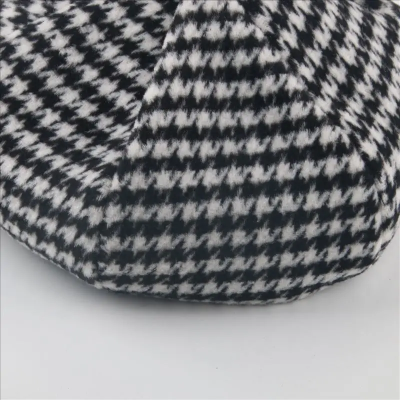 Винтаж детская шапка Классический зима осень подставки для фотографий шляпка для девочки младенческой Шерсть Дети Берет кепки набор для
