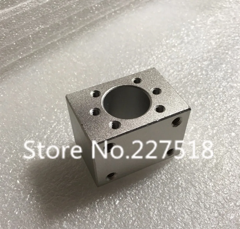 1PCS SFU2505 Ballscrew Nut Housing Aluminium Material Mounting Bracket