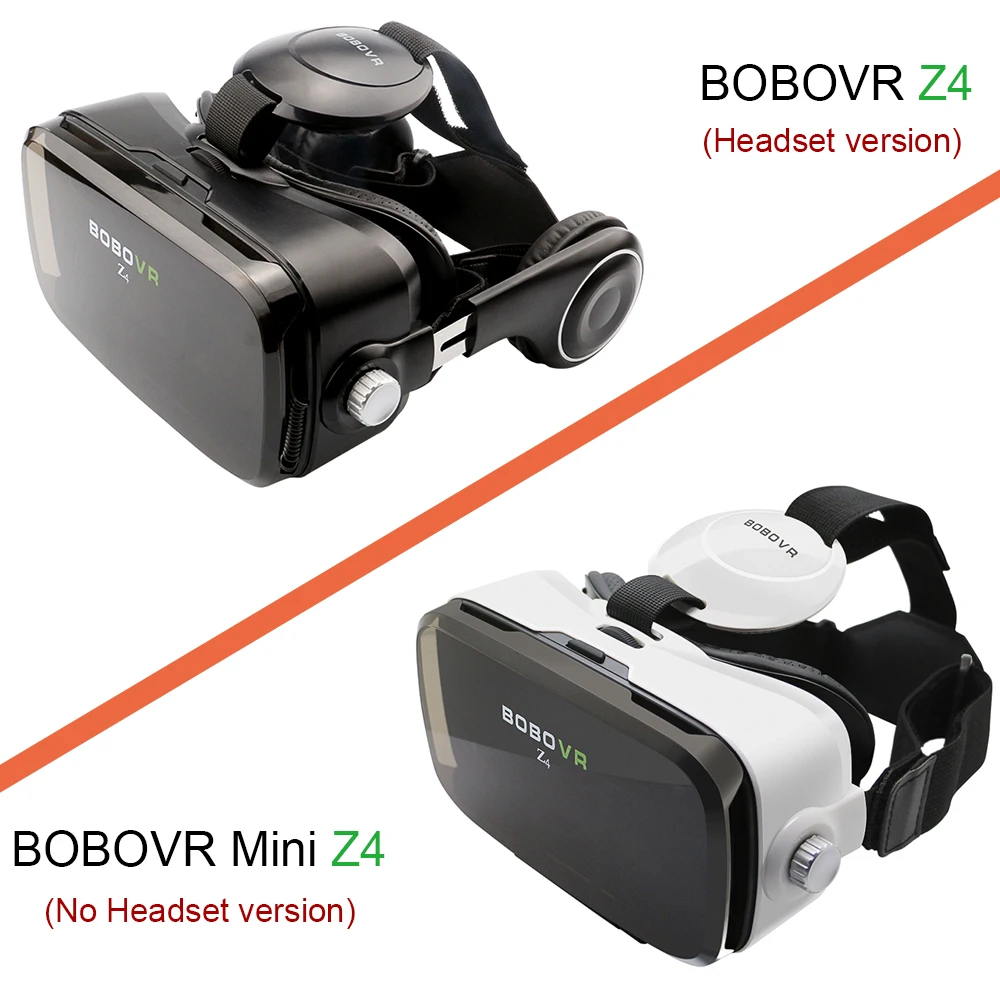 BOBOVR Z4 VR Box Мини 3D очки виртуальной реальности Google cardboard гарнитура bobo наушники для 4