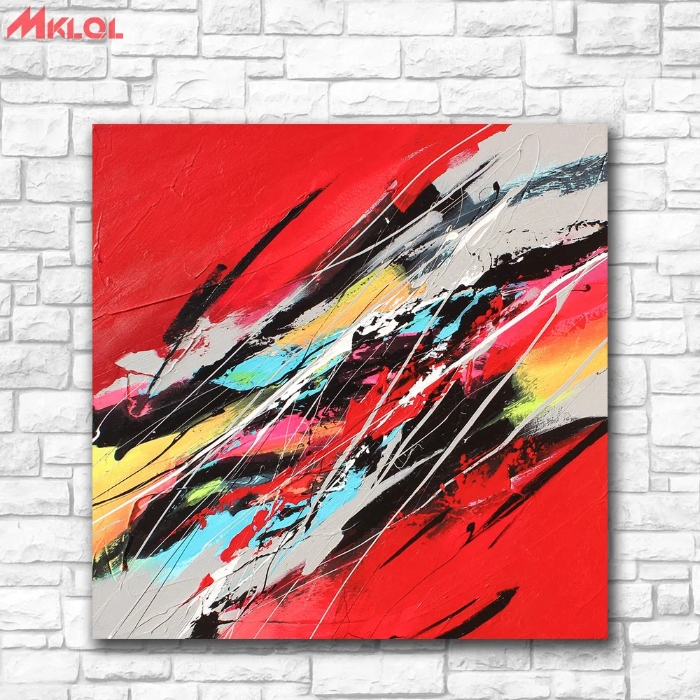 Fashion Oil Painting Abstract Speed Painting Home Decor On Canvas