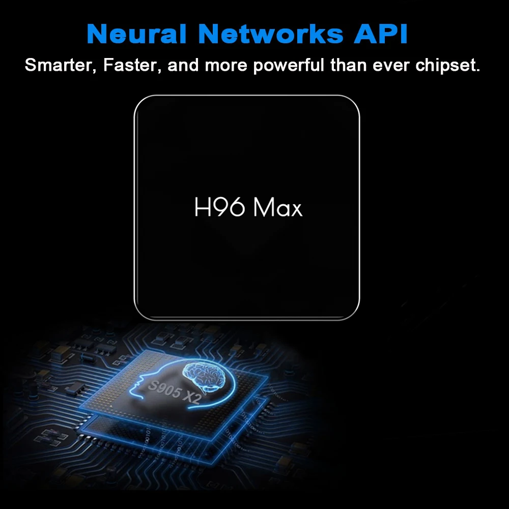 H96 max x2 Android 8,1 box Amlogic S905X2 4 GB 64 GB smart поддержка ТВ-коробок ip ТВ 2,4/5,8G Wi-Fi USB3.0 4 K BT4.0 google play H96MAX