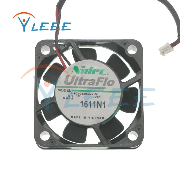 

Nidec 4CM U40X05MS3Z7-51 U40X05ML27-51 0.1a 4010 5V 0.08A cooling fan