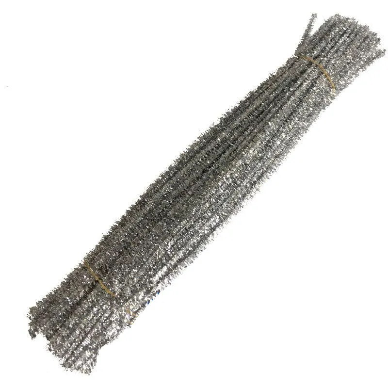 Creative Colorful DIY Plush Shilly Chenille Sticks 4