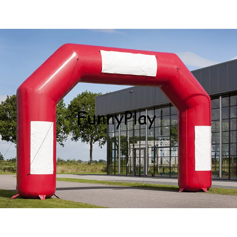 Arco com Etiqueta Arco de Corrida Infláveis para Corridas Início do Arco Porta da Tenda Raça Inflável Mais Novo Arcos Acabamento Portão