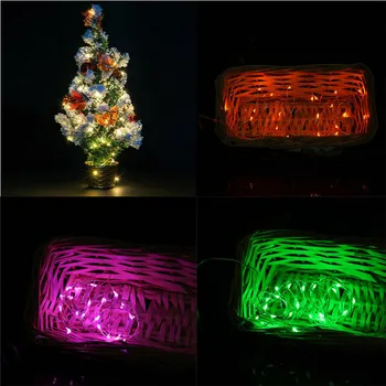 

Button Cell Powered Silver Copper Wire Mini Fairy String Lights 10LED LIGHTING STRING LED STRING SET lichterkette 40JA21