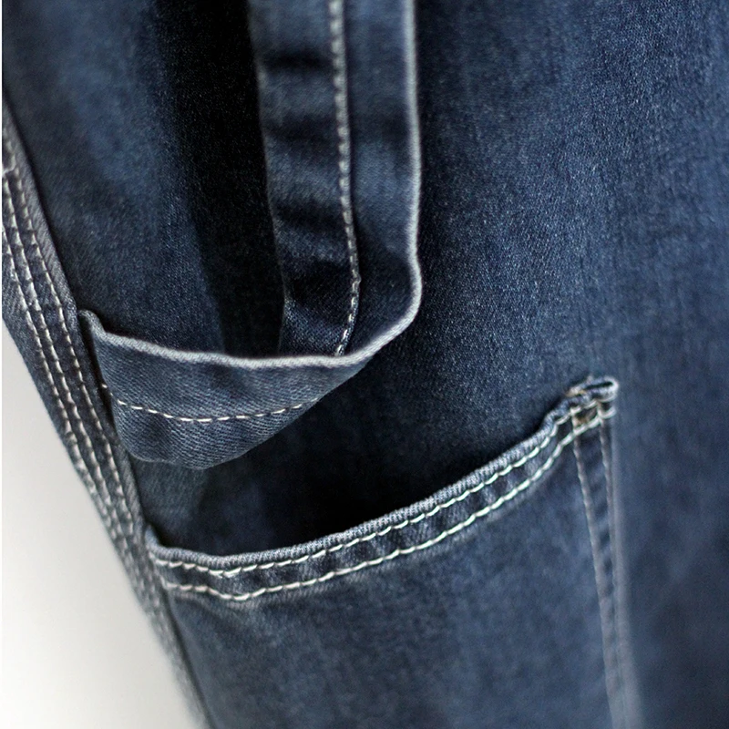 Хит, мужской комбинезон размера плюс 28-48, 50, большой размер, огромный джинсовый комбинезон, модный мужской комбинезон с карманами,, бренд