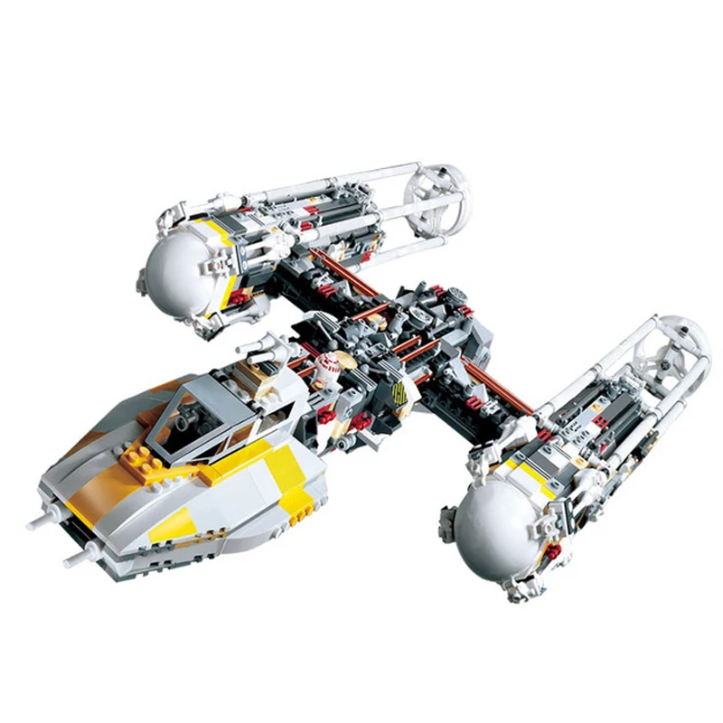 

LEPIN 05040 1473Pcs Star Series War Y-wing Attack Starfighter Model Technic Building Kits Blocks Bricks Toys For Children 10134