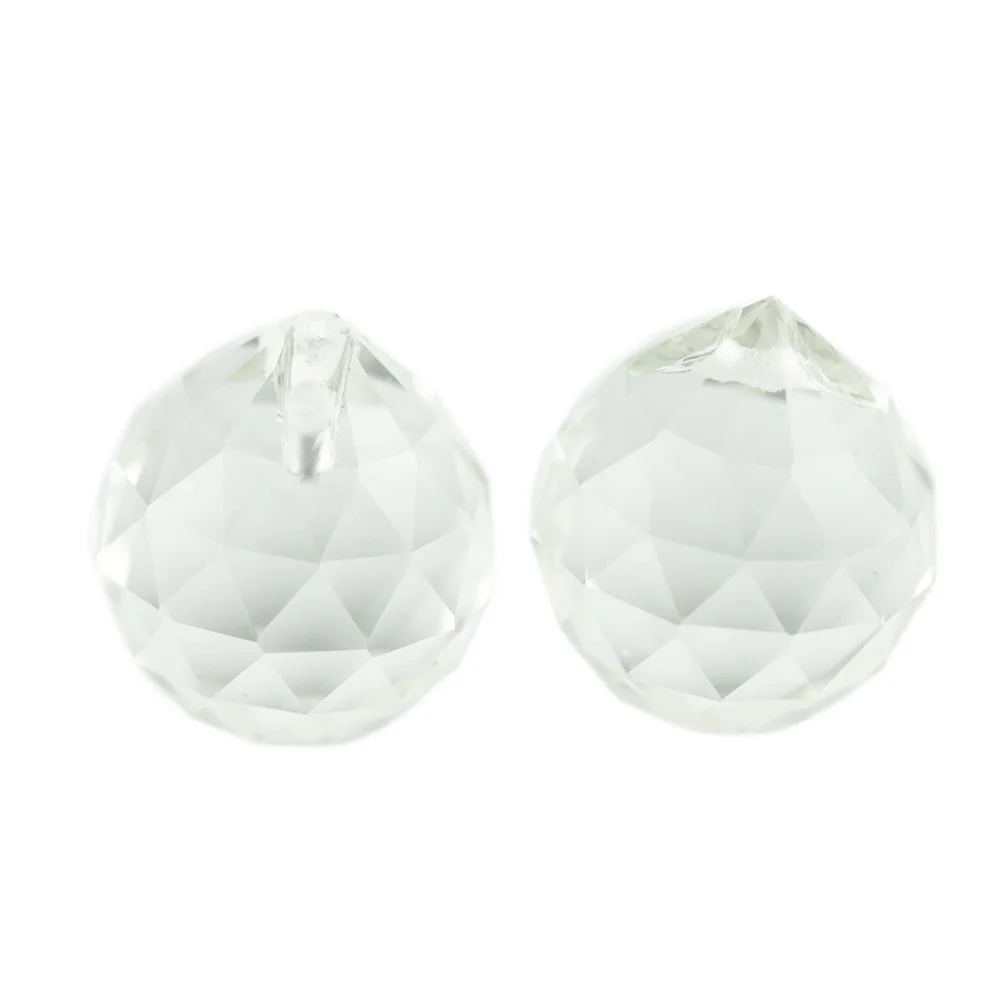 

15mm-100mm Curtains Partitions Entrance Balls Chandelier Clear Glass Crystal Lamp Prism Hanging Drop Pendant Balls