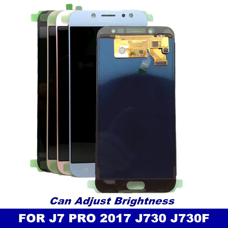 

Tested LCD Replacement For Samsung Galaxy J7 Pro 2017 J730 Phone LCD Display Touch Digitizer Screen Assembly Brightness Control