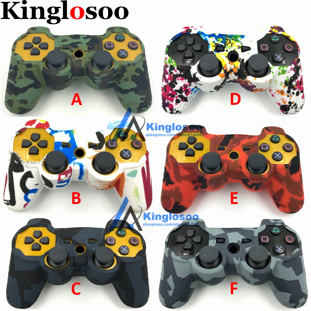 

Custom Silicone Skin Gel Rubber Protective Cover Case for Playstation 3 PS3 Game Controller