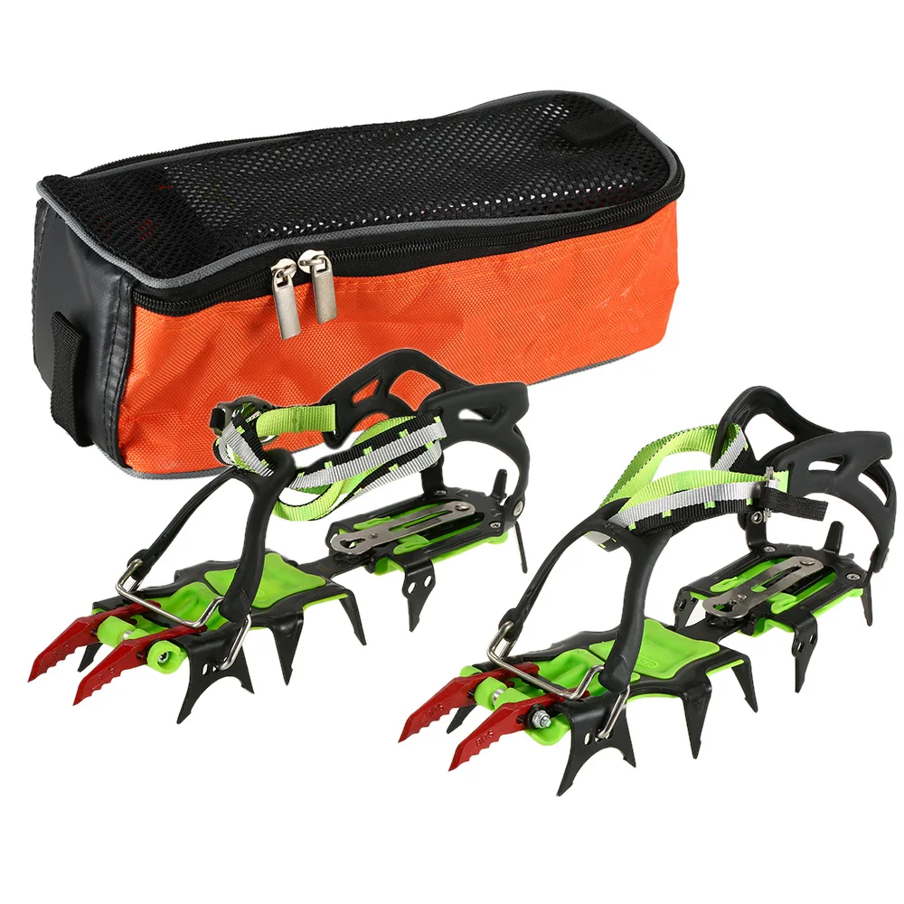 14 Teeth Professional Outdoor Climbing Crampon Manganese Steel Anti