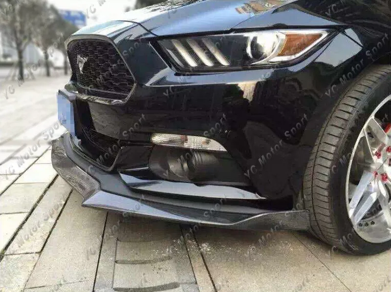 2014-2016 Ford Mustang Roush Style Front Lip CF (6)