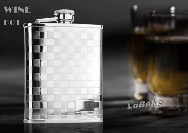 Новые 8 унций нержавеющая сталь винный горшок карманная колба маленькие