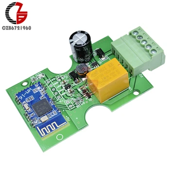 

ZL-RC01B Bluetooth 4.0 BLE Controlled 1 Channel Relay Module 6-24V 10A for Android IOS IOT Smart Home Switch