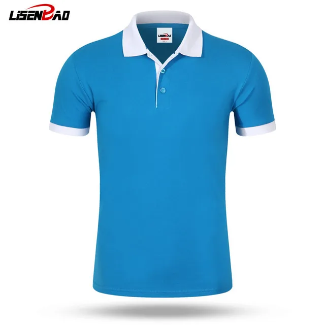 DIY LOGO Customization Men's Brand Polo Shirt For Men Designer Polos ...