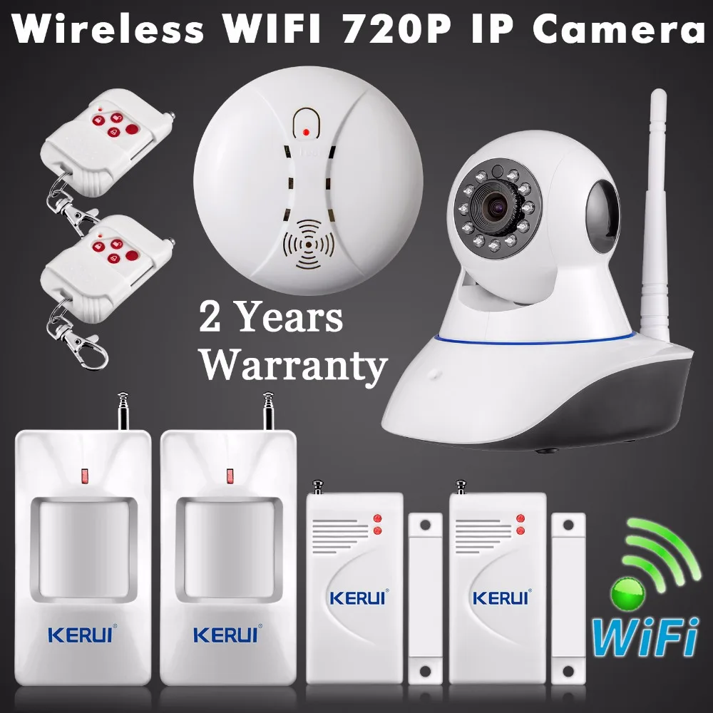 WiFi IP Camera ISO Android APP Remote Control Home Alarm System Security HD CCTV Night Vision