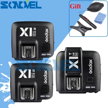 

Godox X1N TTL 2.4 G Wireless Flash Transmitter + 2 x Receiver Kit For Nikon D7500 D7200 D3300 D810a D800 D750 D500 D4 D5 TT350N